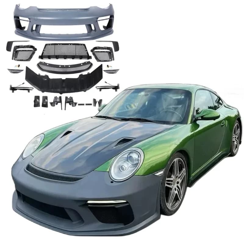 Gt3 Style Body Kit For  911 997 Upgr Gt3 Front Bumper Body Kit