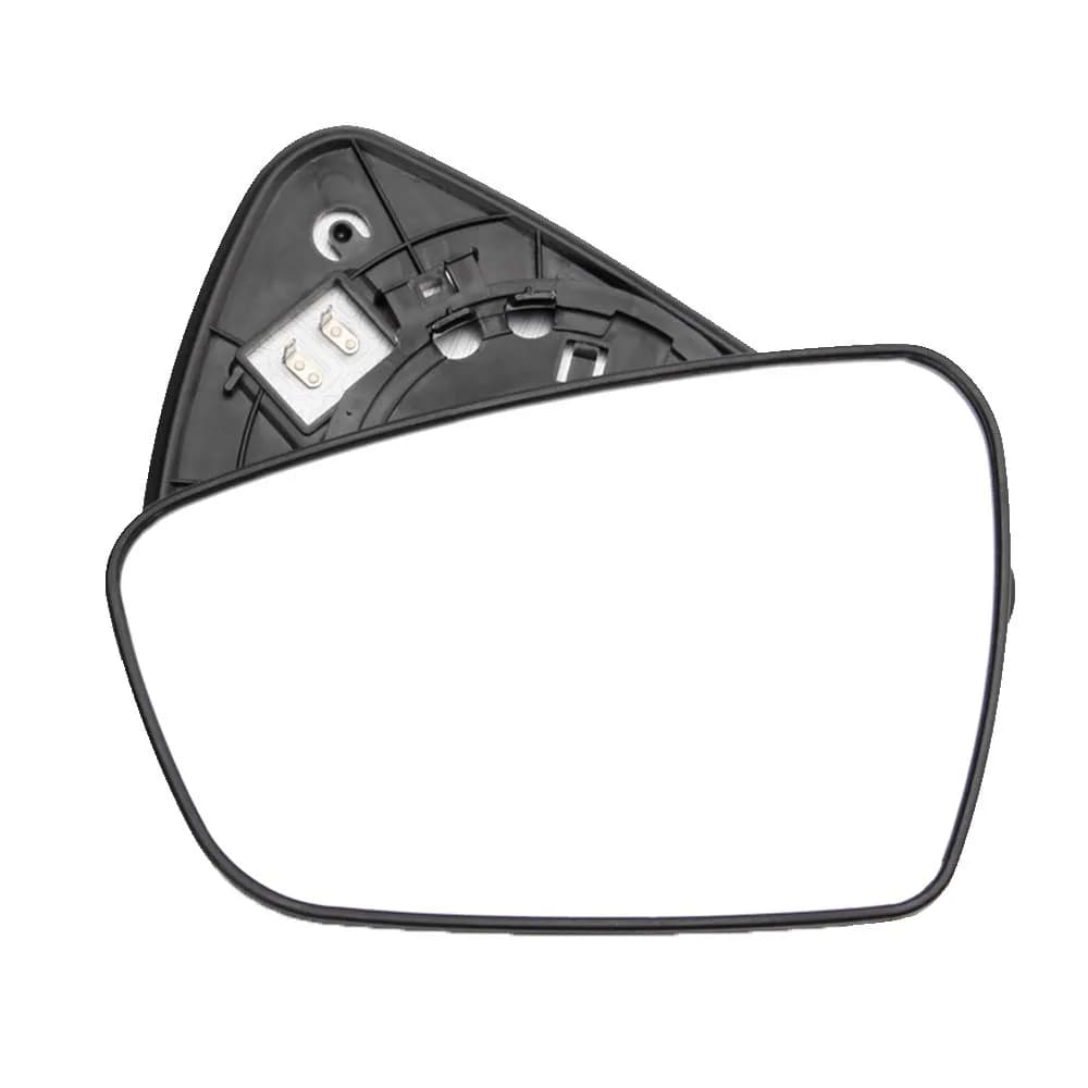 Protective Cover Crystal White Door Mirror Shell For Kia Cerato 2013-2018 Picture Frame Heated Lens Car Rearview Accessories