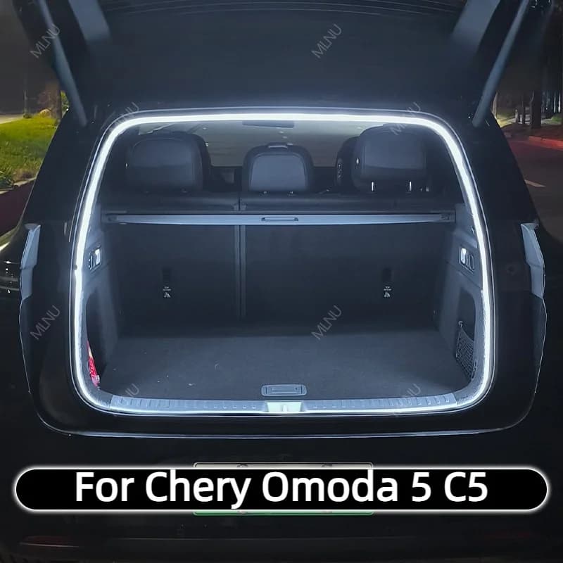 Trunk Ambient Light For Chery Omoda 5 C5 2025 2024 2023 Accessories LED Soft Glow Auto On Low Power Waterproof Anti Glare