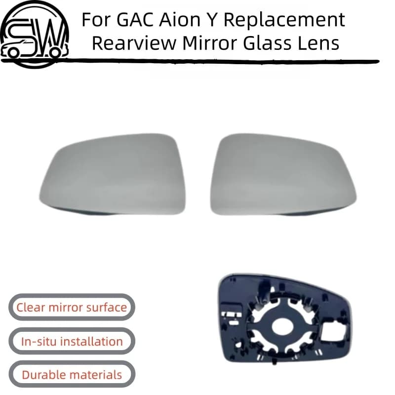 For GAC Aion Y Replacement Rearview Mirror Glass Lens