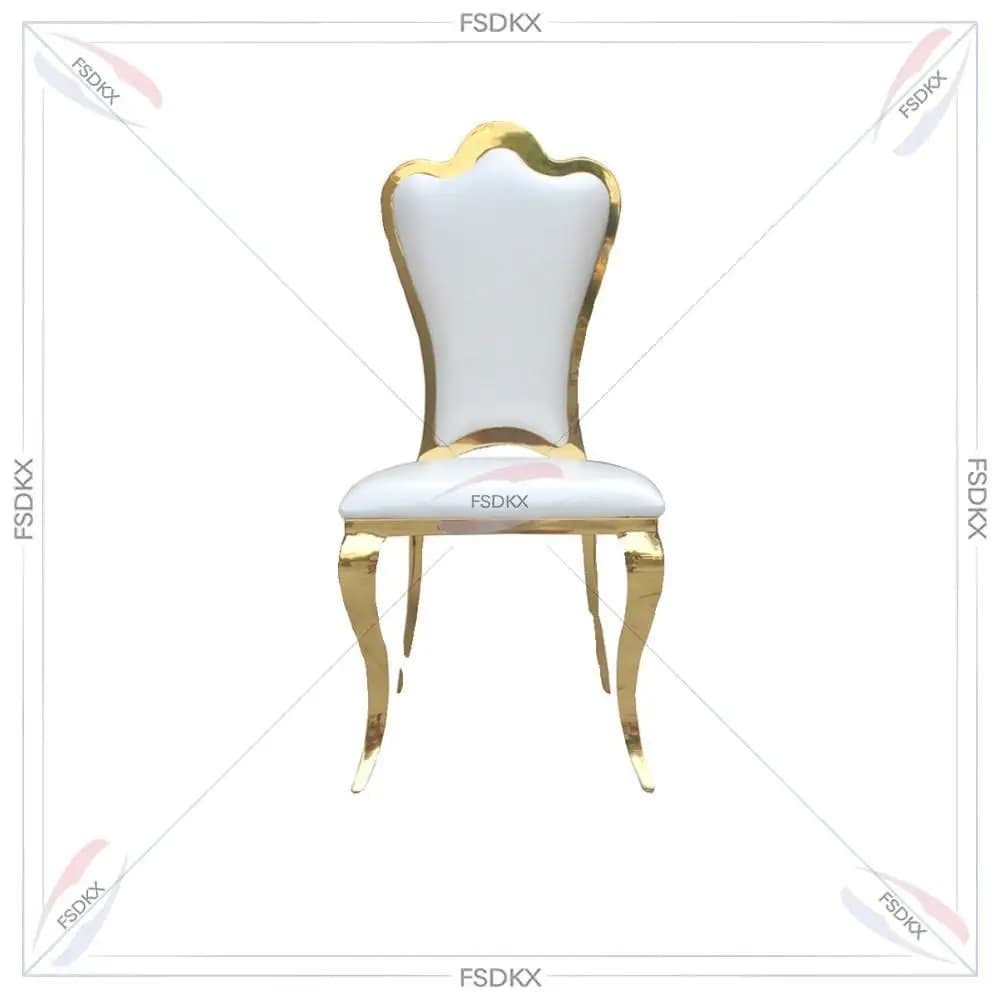 TOP High back flowers design Wedding Chairs Events Useful Hotel Furniture Dining Chairs