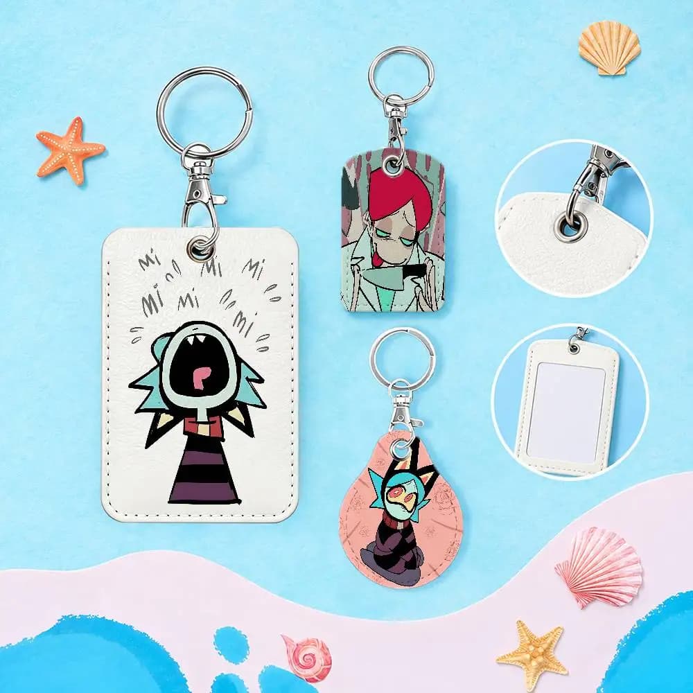 FOR PsychoCuties Dr Masacrik Magnetic keychain case For Apple Airtags, also suitable for Pandora Tag dog tracker/locator devices
