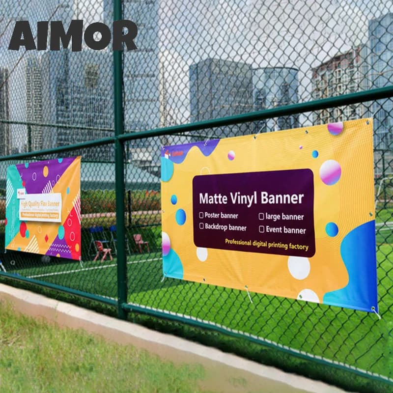 DIY Custom Banner Printed Outdoor Advertising Party Sport Signboard Indoor Supermarket Mall Propagate Decoration Exhibition