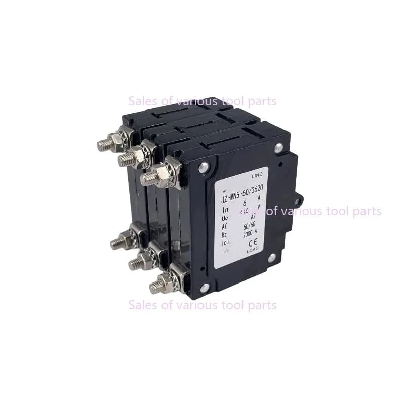 CIRCUIT BREAKER FIT GENERATOR PARTS 3P AMPS IN 6A 8A 10A 16A 20A 25A 32A 40A Model 50