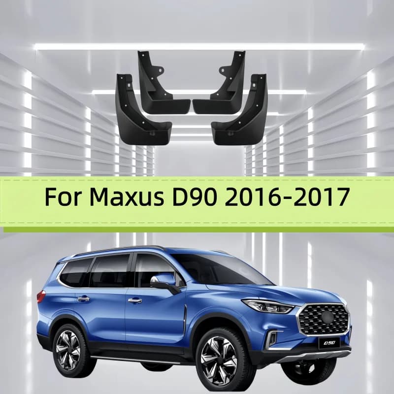 Car Mud Flaps Fender For Maxus D90 2016-2017 Front And Rear Wheels Mudflaps Splash Guard Protection Accessories