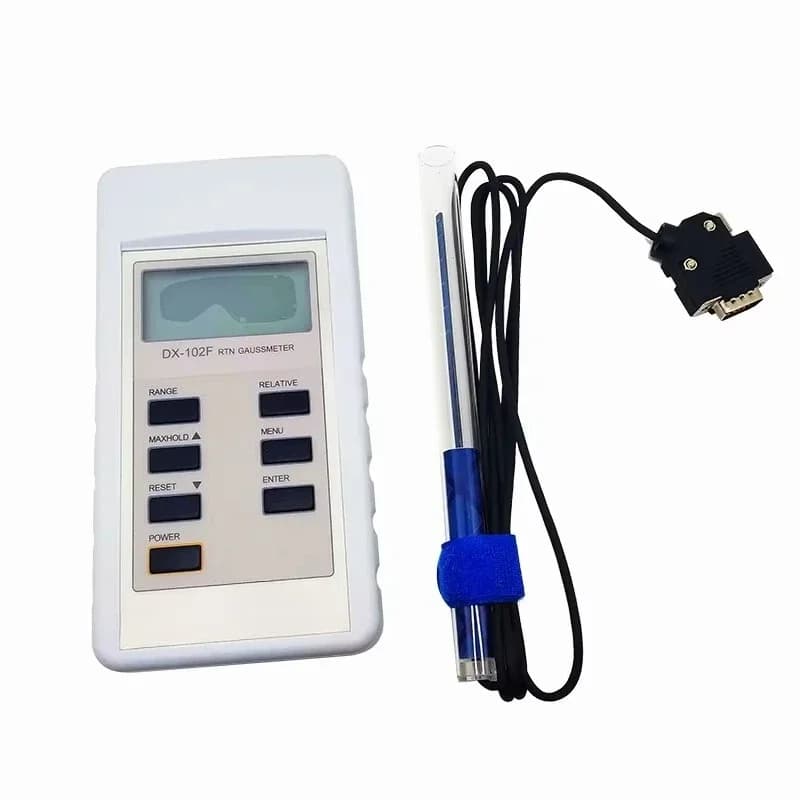 Portable digital handheld altimeter, laboratory 5 readings/sec flux detector