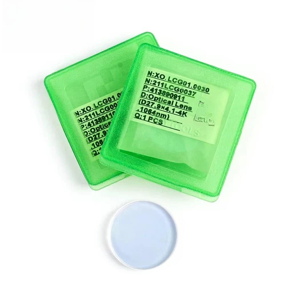 Raytools New D27.9*t4.1mm D24.9*t1.5mm  Head Protective Window & Lens 1064nm Wavelength for Cutting