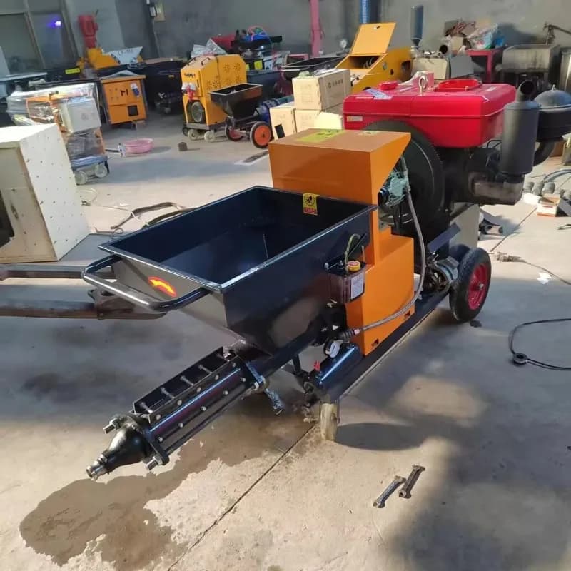 High Quality Automatic Concrete Mortar Machine Gypsum Wall Plaster Mortar Spray Machines for Construction And Home Improvement