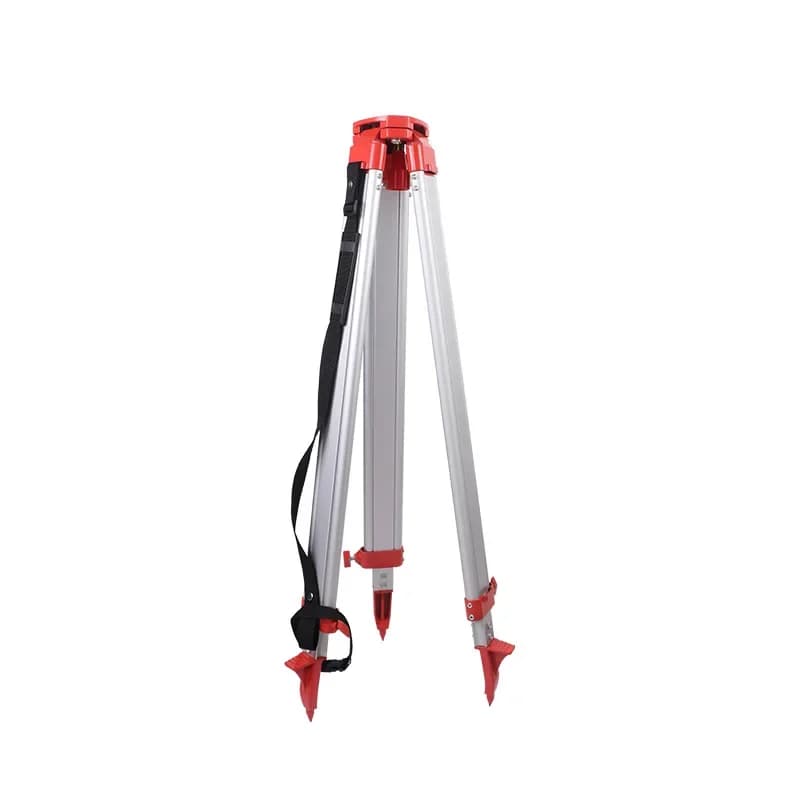 Tripod Aluminum Alloy Solid Wood Level Longitude and Weft Total Station