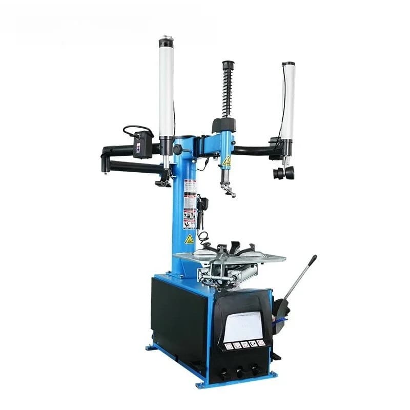 Automatic automobile tire picking machine Strong tire disassembly and assembly machine Double auxiliary arm pneumatic