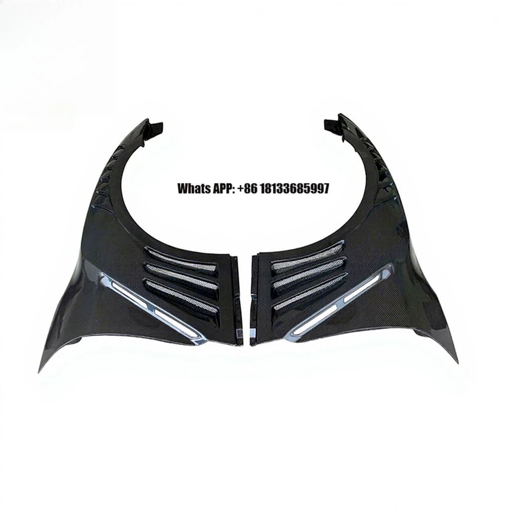 CSS Front Left Right Fenders for Nissan GTR R35 Carbon Fiber Auto Wheel Fenders