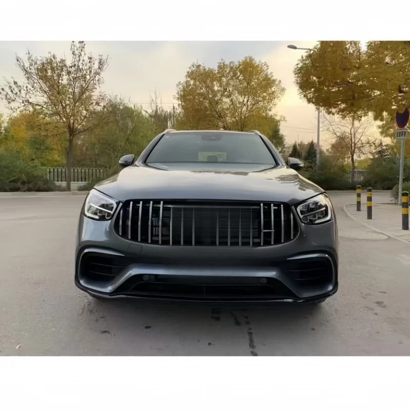 Hot selling Car body kit for  X253 2016-2019 to 2021 GLC63 front with grille ,headlights taillamps,rear bumper