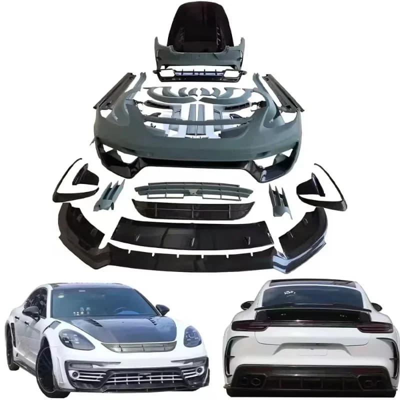 For  971 Upgrade - Mansory Style Dry Carbon Exterior Body Kit