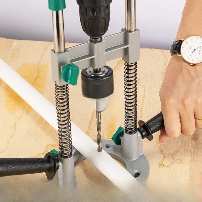 Electric  Bracket, Hand , Table Drill, Multi-function Adjustable Vertical Positioning, Punching Auxiliary Tool