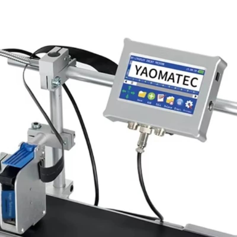12.7Mm online variable QR code batch date valid period label inkjet online printer
