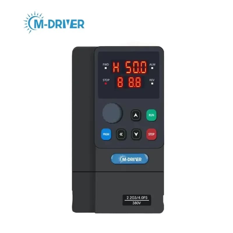 M-driver 2.2kw VFD Single Phase 220V to 3 Phase 380V AC VFD Inverter Frequency Converter 0.75kw 1.5kw 4kw RS485 Modbus