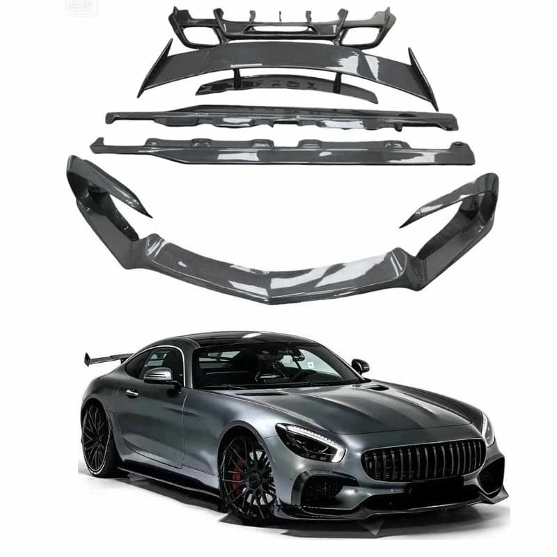 Runde Perfectly Adapts for 2015-2017 GT Upgrade and Modification RZ Style Carbon Fiber Body Kit