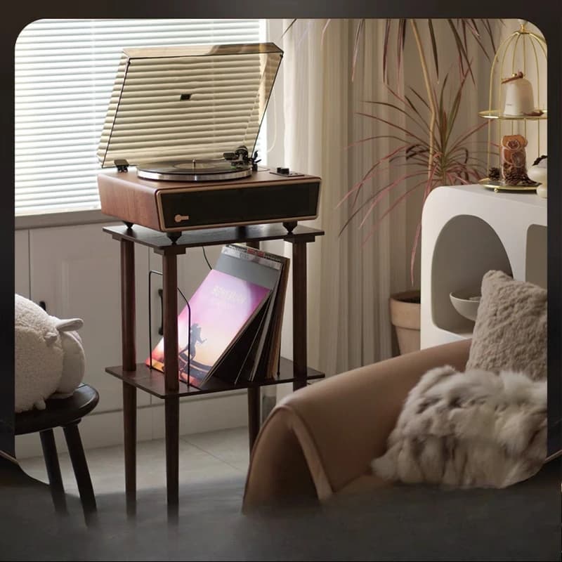 Bluetooth vinyl record player audio living room ornament dynamic magnetic record head