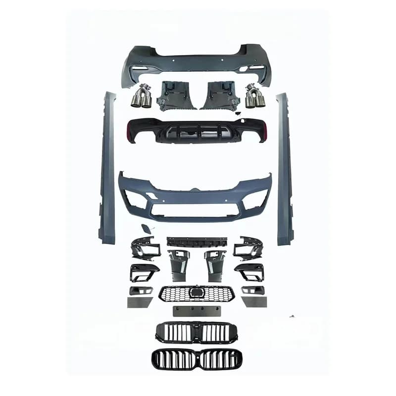 High Quality F90 M5 Style LCI Upgrade Body Kit Fit for 5 Series G30 Pre 2018-2020 Old to New Full Set Auto Exterior Facelift Mod