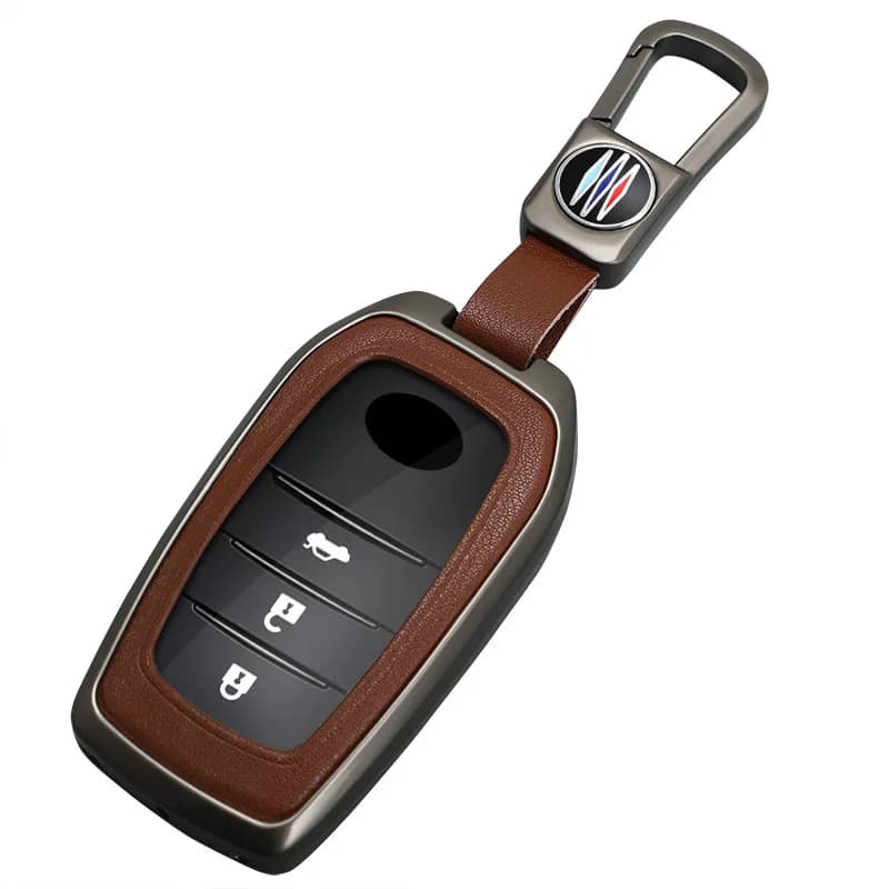 Car Key Case Cover Shell Fob Holder for Toyota Frontlander Sienna Granvia Alphard Wildlander Venza Levin Corolla Accessories