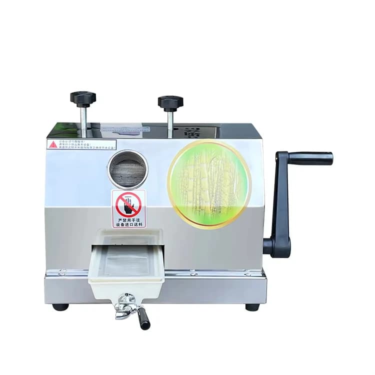 Home Table Top Fresh Price Food Processing Machinery Stainless Steel Manual Sugar Cane Juicer Machine
