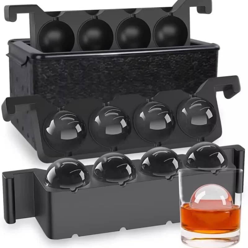 High-end transparent ice generous ball mold bar whiskey big Ice Hockey no bubble ice commercial