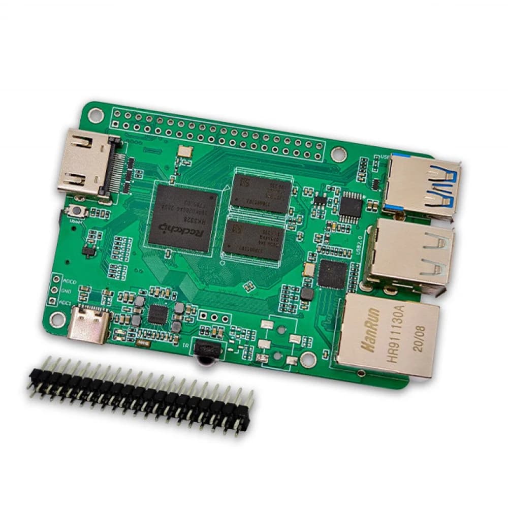 64-bit ARM-based Development Board LCPI Mini Computer RK3328 Quad Core On Board Infrared Receiver Head with LED Indicator