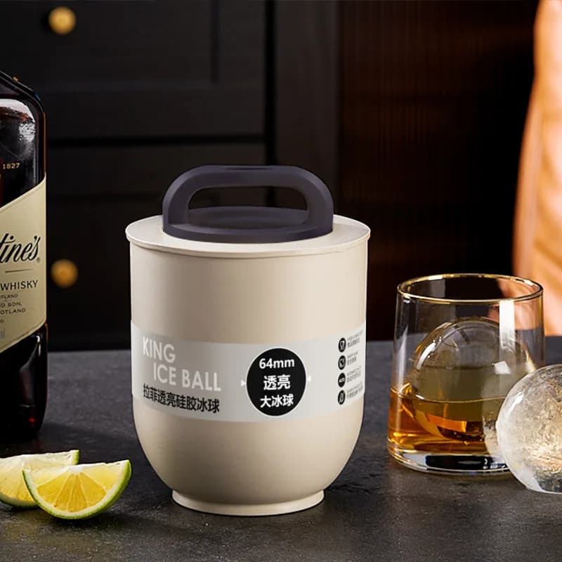 Household Big Ball Ice Cube Ice Maker Round Large Ice Hockey Mould