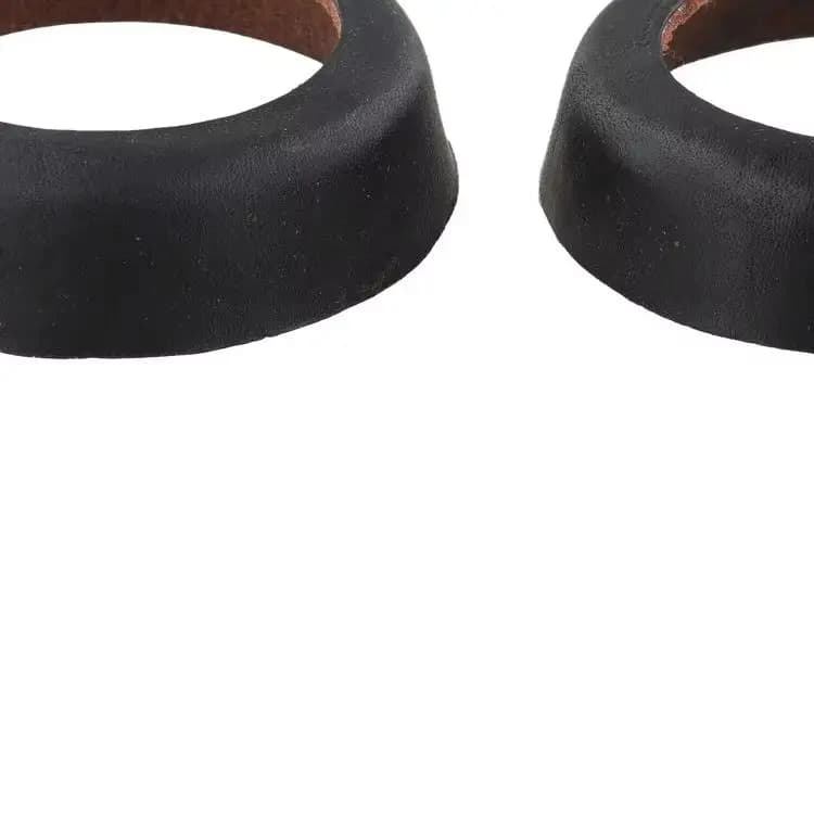 Leather Cuff Handle For Piston Sleeve For Model 75 Swing Water Replacement Parts Black Cowhide Sealing For Ring