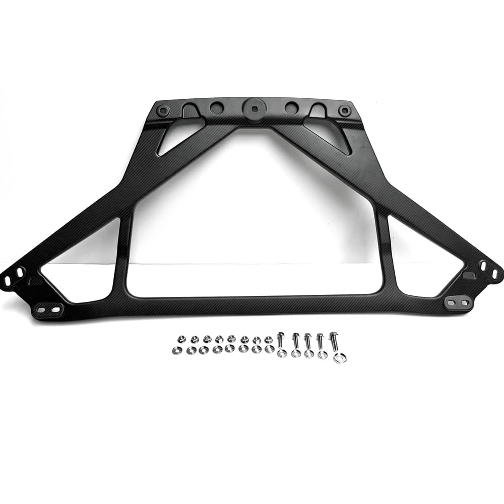 Dry Carbon Fiber Strut Brace Engine Compartment Sway Rod  for BMW G80 M3 G82 M4 G87 M2 Engine Balance Rod