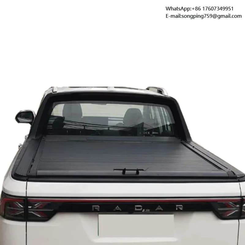 Automatic Roller Shutter Truck Tonneau Cover Soft Bed Retractable Pickup Roller Cover for Geely Radar Rd6