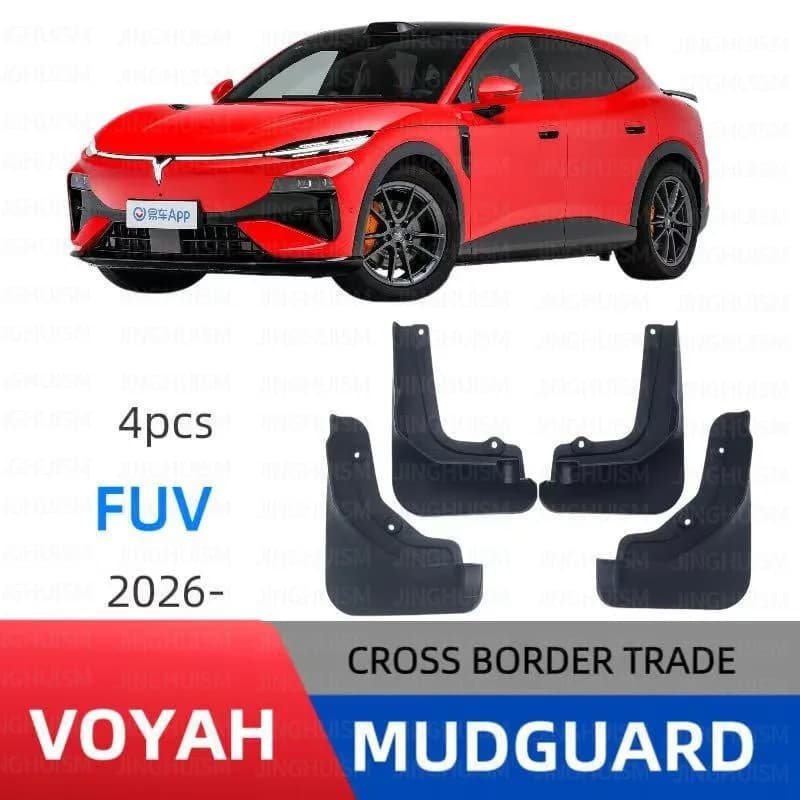 Mudguards Car Accessories Mud Flaps For Voyah Zhuiguang S FUV 2026 Exterior Black Fenders Protection Styling Modification Parts