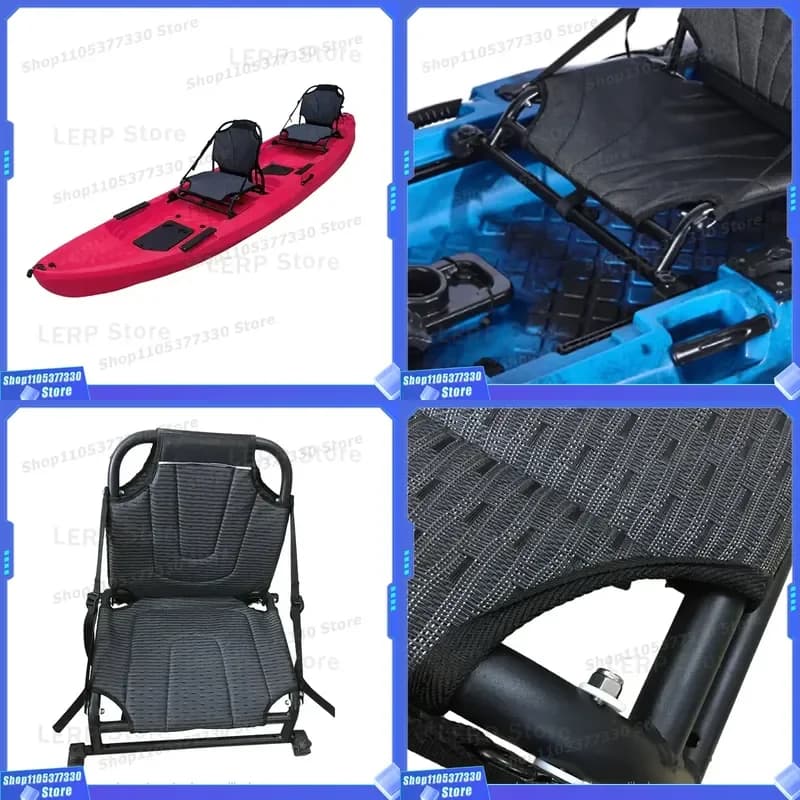 Canoe Kayak Cushion Aluminium Chair Seat Sit on Top Backrest Seat Boat Aluminum Chair With Back Support