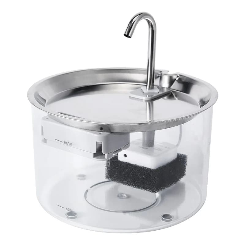 Stainless steel automatic water dispenser cat cat water dispenser cat water dispenser automatic plug-in filter cycle