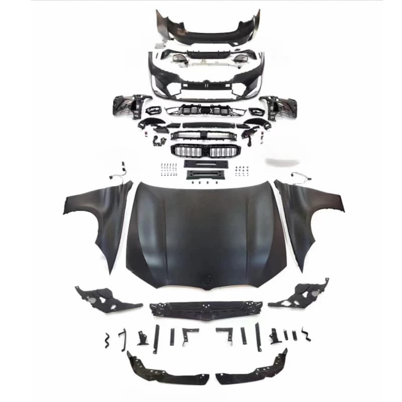 High Quality Wide Body Kit Fit for 3 Series F30 Upgrade to G20 Style Full Set Auto Exterior Facelift Modification Accessories