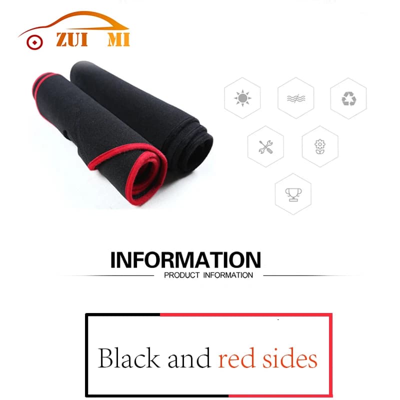 ZUIMI Dashboard Cover Dash Mat Dashmat For Changan Oshan X7 LHD RHD Dash Board Cover Pad Sun Shade Silicone Anti Slip Sole