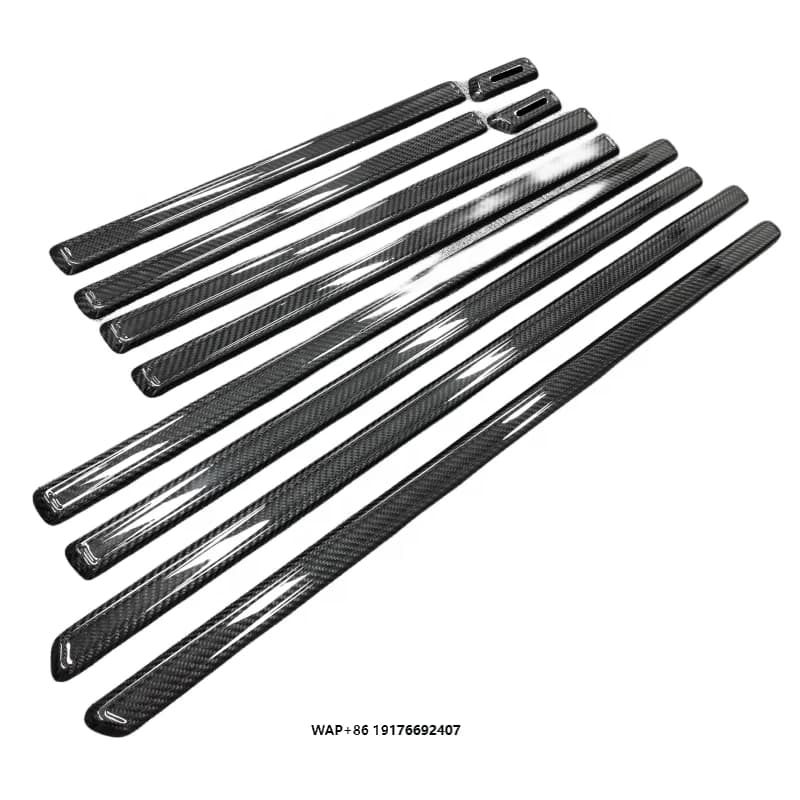 For G-class W464 W463A G63 G500 G550 G350 Dry carbon fiber Door trim Car Side Trim