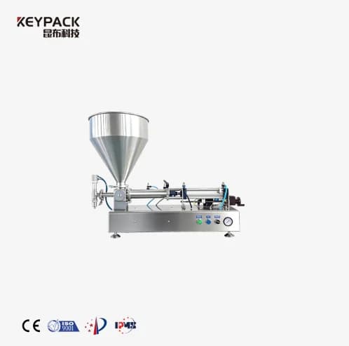 High Precision Liquid Metering Pump Automatic Volumetric Filling Machine For Sauce Oil Juice Food Grade Eco-Friendly