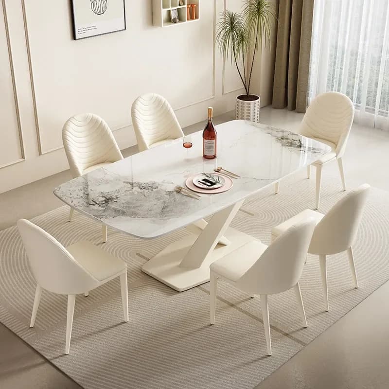 Style Items Dining Tables Legs Designer Unique Expandable Set Dining Tables Modern Extending Nordic Mesas Comedor Furniture Home
