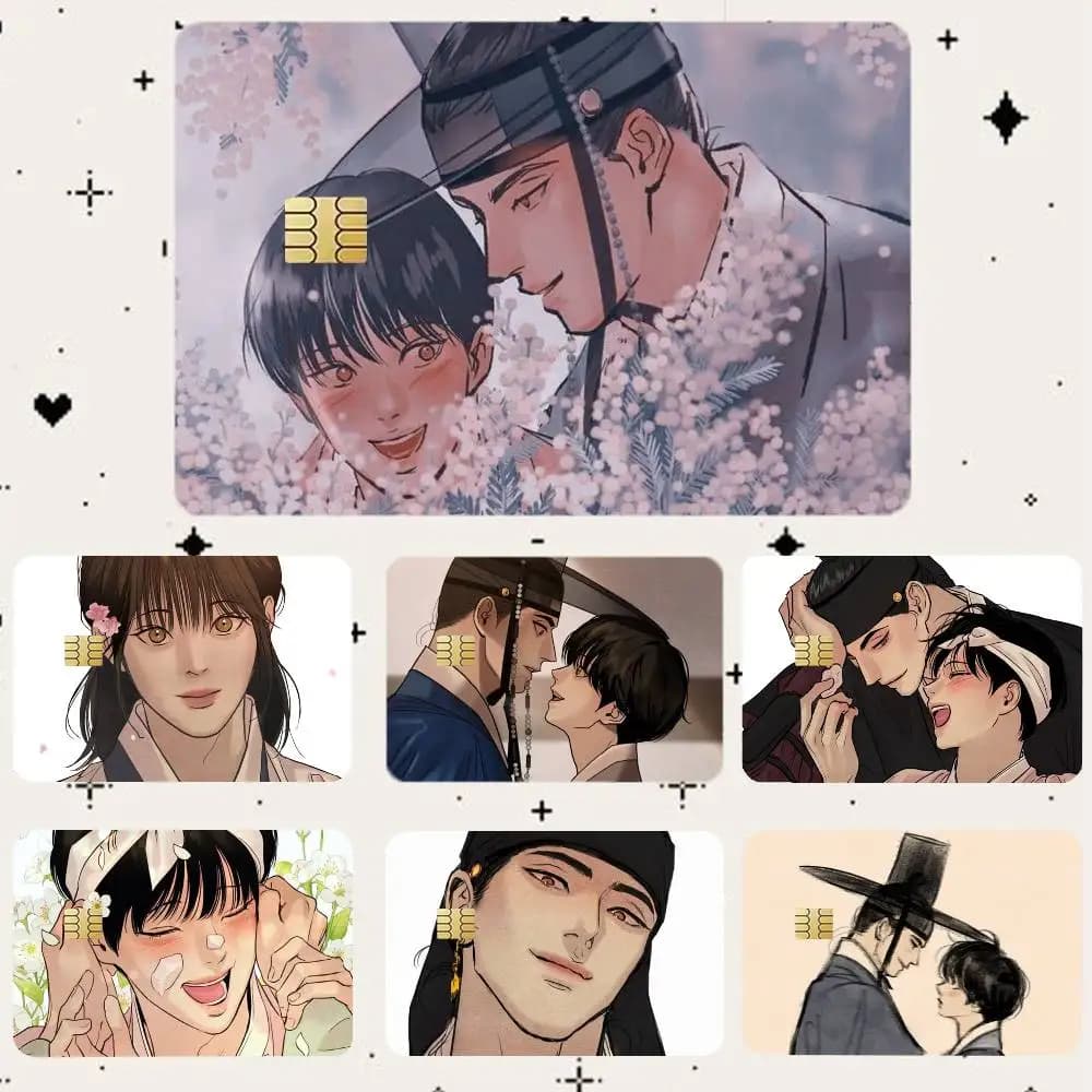 Painter of the Night HD Waterproof Card Skins Protective Stickers for Credit Bank Game Cards