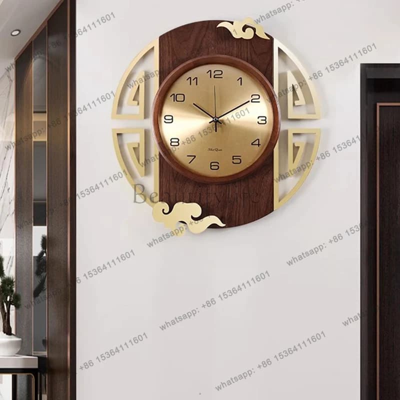 Round Digital Wall Clock Modern Large Screen Silent Sleek Design for Living Room Bedroom Office Contemporary Decor