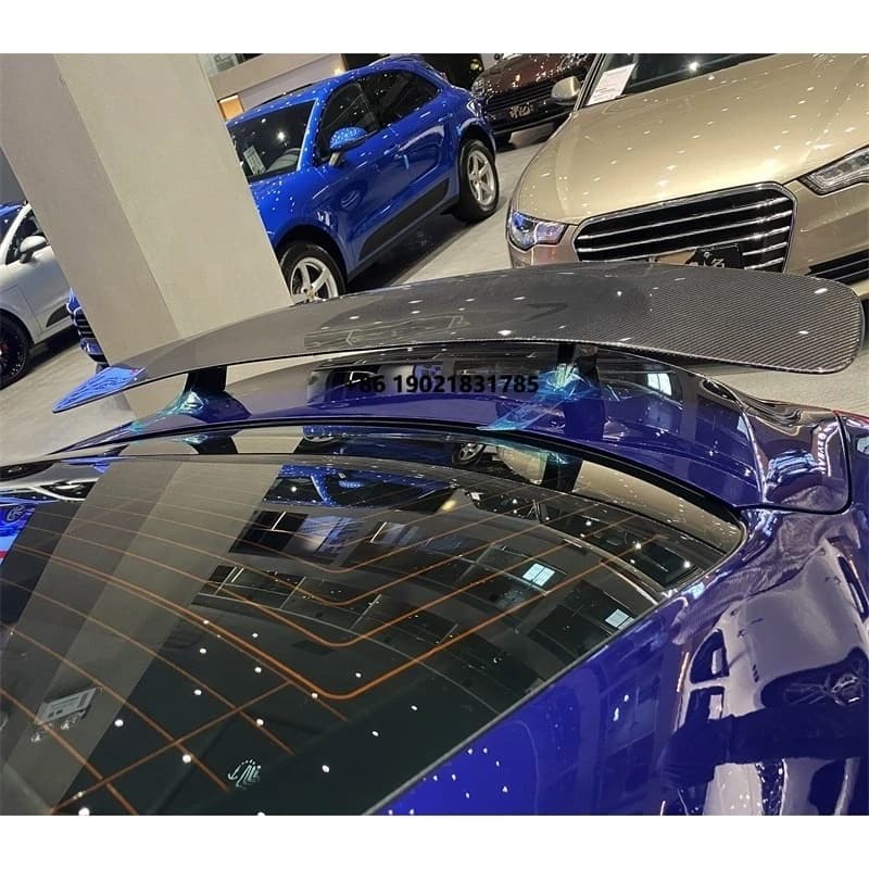 GT Carbon Fiber Rear Wing for  Ghibli Carbon Fiber Rear Spoiler for Ghibli 2014-2020 Carbon Fiber Tail Trunk Wing