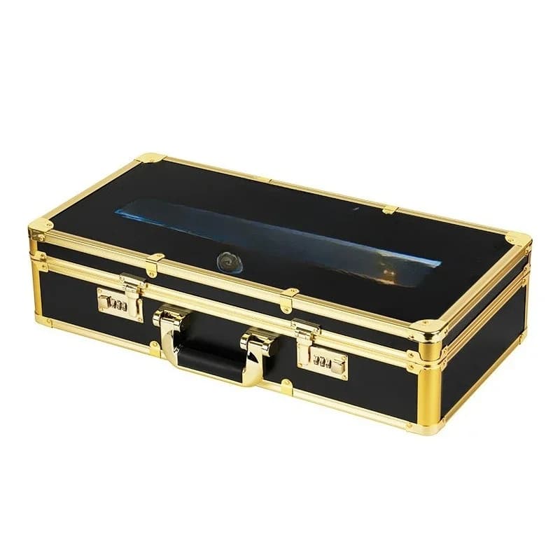 Hairdressing toolbox, special for hairstylist, hairdresser cutting hair storage tool, oil head, bag password.