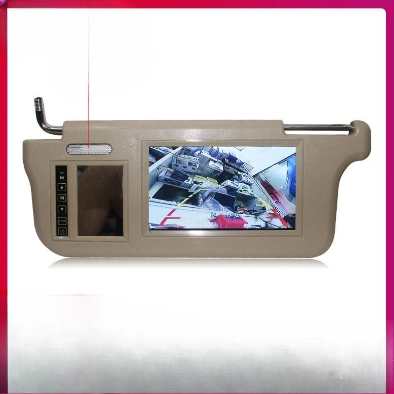 7-inch touch button sun visor display, sun visor display, car display