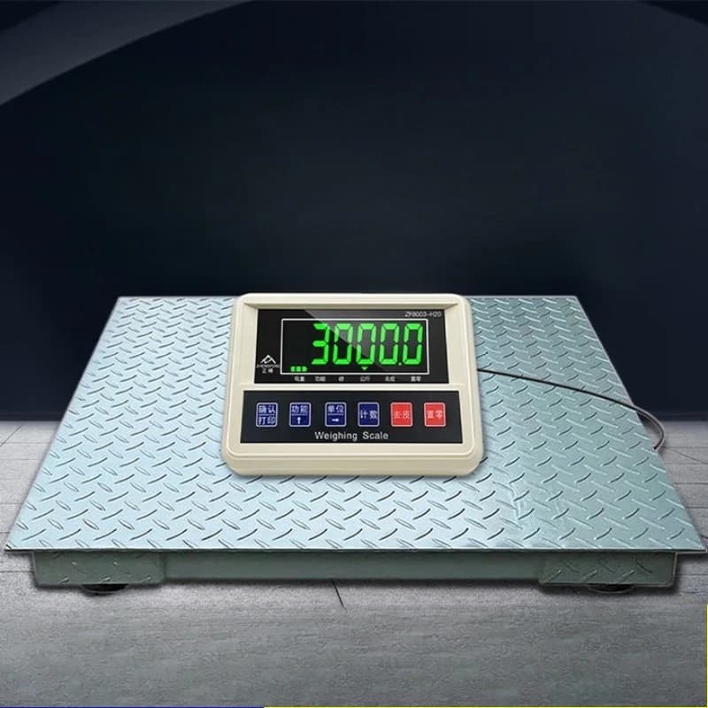 Electronic floor scale 1-3 tons high-precision thickened small floor scale pig cattle animal husbandry industry