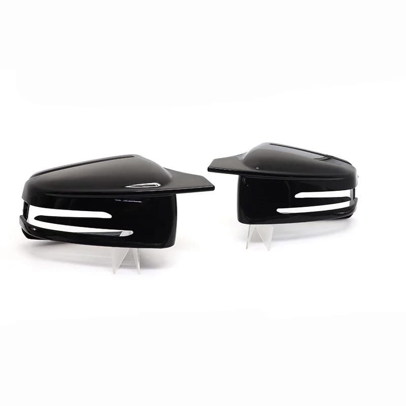 For Mercedes A, C, E, S Class W204, W176, W246 rearview mirror cover bullhorn rearview mirror housing black/carbon fiber pattern