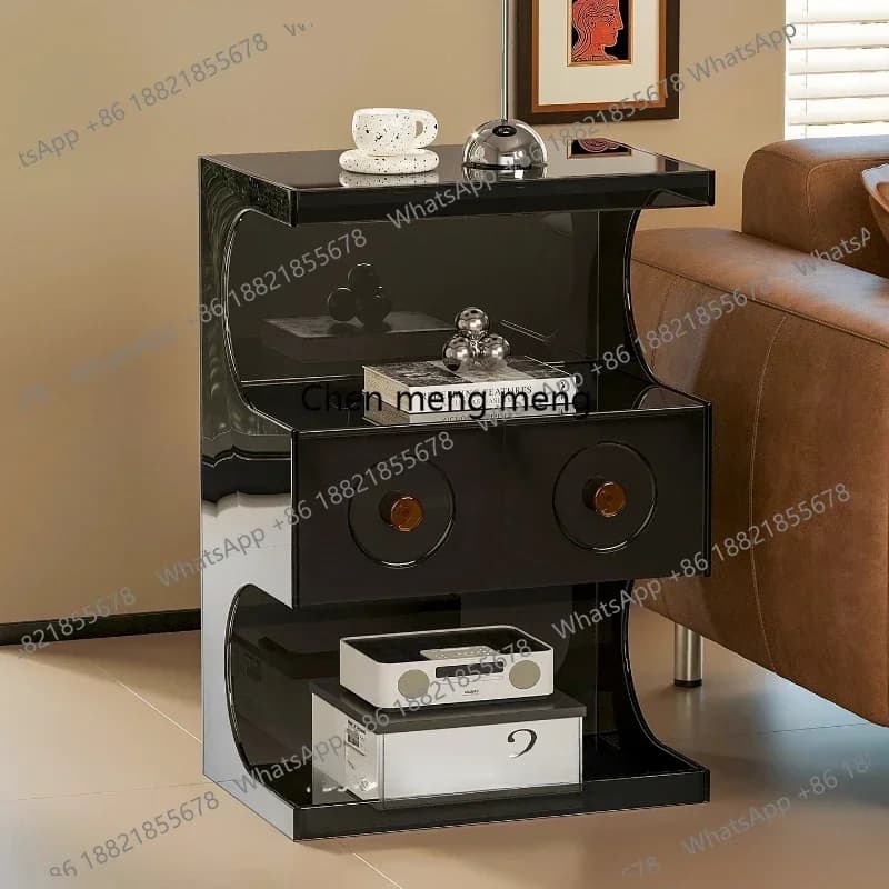 Z136 Living Room Showcase Bedroom Storage Locker Simple Modern Drawer Entrance Bedside Cabinet