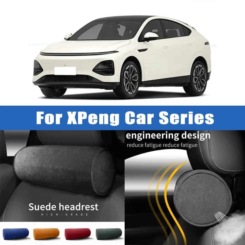 Top Quality Car Headrest Neck Support Seat Soft Neck Pillow Breathable For XPeng P5 P7 P7+ G3 G6 G9 X9 MONA M03