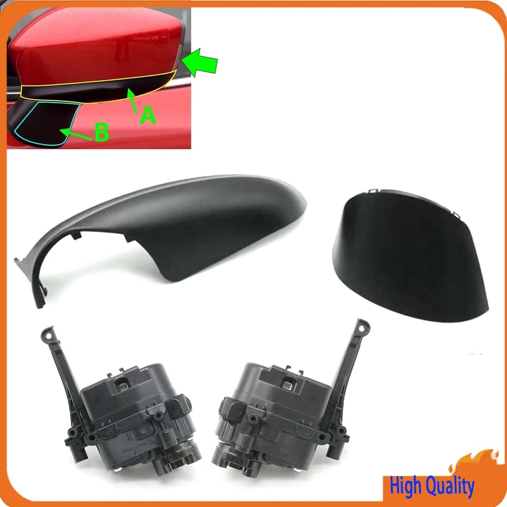 For Mazda CX 5 2013 2014 Car Rearview Mirror Lower Cover Folding Motor Housing Base Cap