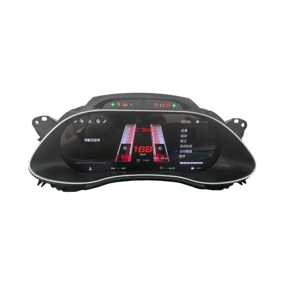 New 12.3 Inch Smart Dashboard Instrument A5 2009-2012 Dynamic Display Speedmeters Smart Cluster Upgrade Car LCD